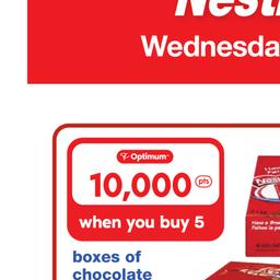 Customer Days Nestle Valid Wednesday, October 15 - Friday, October 17