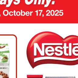 Customer Days Nestle Valid Wednesday, October 15 - Friday, October 17