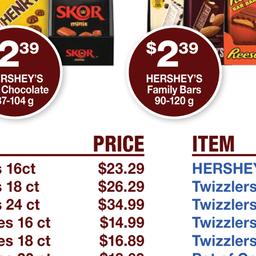 Customer Days Hershey Valid Wednesday, November 19 - Friday, November 21