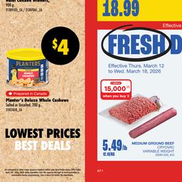 Weekly Flyer Valid Thursday, March 12 - Wednesday, April 1