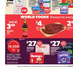 Weekly Flyer - Valid Thursday, September 17 - Wednesday, September 23