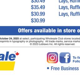 Customer Days Frito Valid Wednesday, October 22 - Friday, October 24