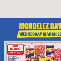 Customer Days Mondelez Valid Wednesday March 25 - Friday March 27