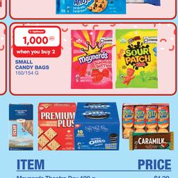 Customer Days Mondelez Valid Wednesday March 25 - Friday March 27