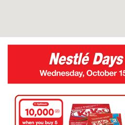 Customer Days Nestle Valid Wednesday, October 15 - Friday, October 17