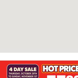 Weekly Flyer - Valid Thursday, October 29 - Wednesday, November 04