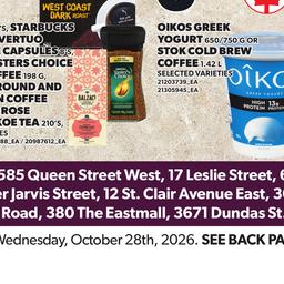 Weekly Flyer - Valid Thursday, October 22 - Wednesday, October 28