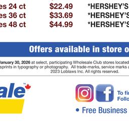 Customer Days Nestle Valid Wednesday, Jan 28 - Friday, Jan 30