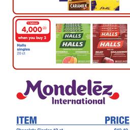 Customer Days Cadbury Mondelez Valid Wednesday, December 10 - Friday, December 12