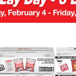 Customer Days Frito Valid Wednesday, Feb 4 - Friday, Feb 6