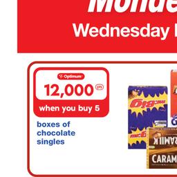 Customer Days Cadbury Mondelez Valid Wednesday, December 10 - Friday, December 12