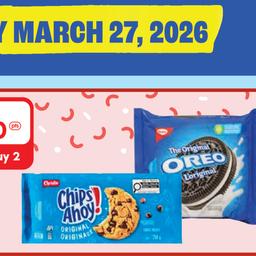 Customer Days Mondelez Valid Wednesday March 25 - Friday March 27