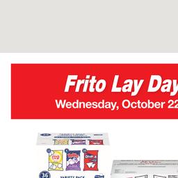 Customer Days Frito Valid Wednesday, October 22 - Friday, October 24