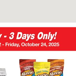 Customer Days Frito Valid Wednesday, October 22 - Friday, October 24