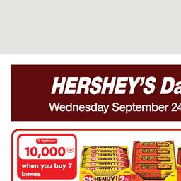 Customer Days Hershey Valid Wednesday, September 24 - Friday, September 26