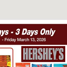 Customer Days Nestle Valid Wednesday, Mar 11 - Friday, Mar 13