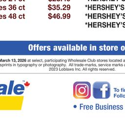 Customer Days Nestle Valid Wednesday, Mar 11 - Friday, Mar 13