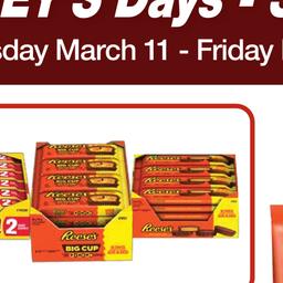 Customer Days Nestle Valid Wednesday, Mar 11 - Friday, Mar 13