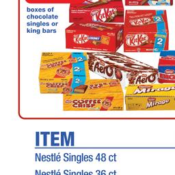 Customer Days Nestle Valid Wednesday, Mar 18 - Friday, Mar 20